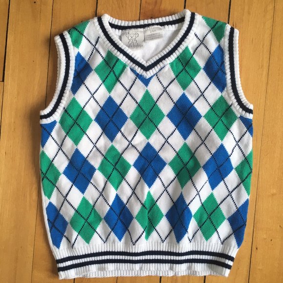 baby argyle sweater vest
